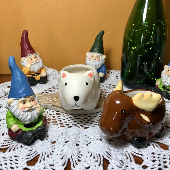 Forest Gnome & Animal Friends ~ Set of 3 - Picture 2 of 3